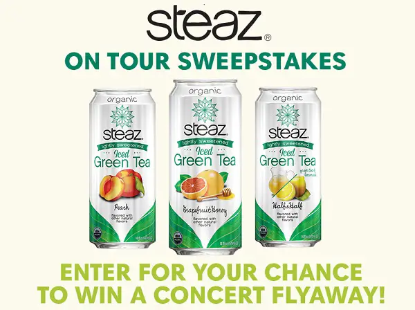 Livenation.com Steaz on Tour Sweepstakes