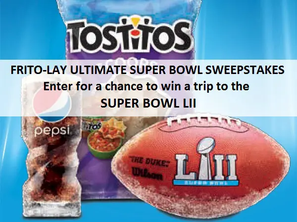 Frito-Lay Ultimate Super Bowl Sweepstakes