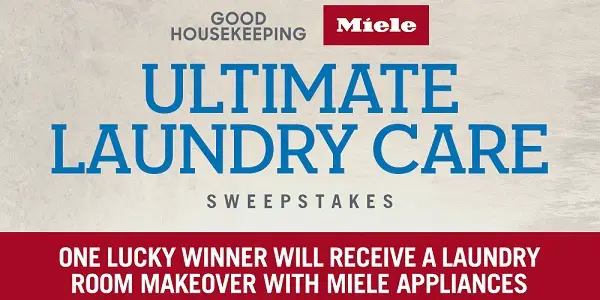 GoodHousekeeping.com Miele Ultimate Laundry Care Sweepstakes