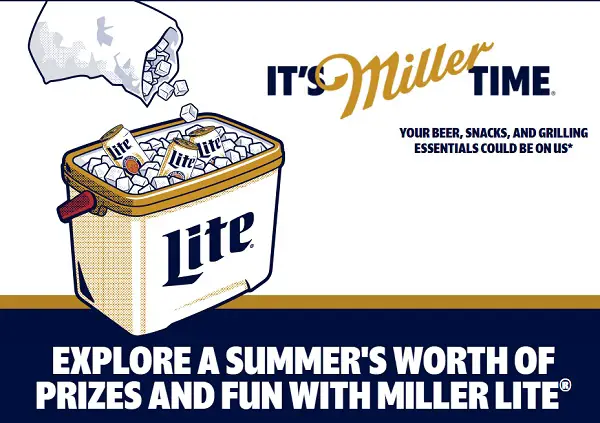 Miller Lite Summer Sweepstakes and Instant Win Game on MillerLiteSummer.com