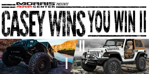 Morris4x4center.com “Casey Wins, You Could Win” Giveaway