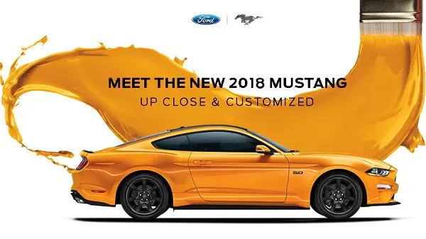 Ford Mustang Unique and United Sweepstakes