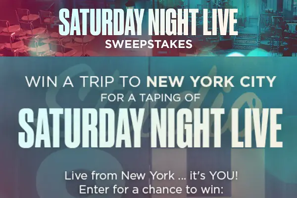 Nbc.com Saturday Night Live Sweepstakes