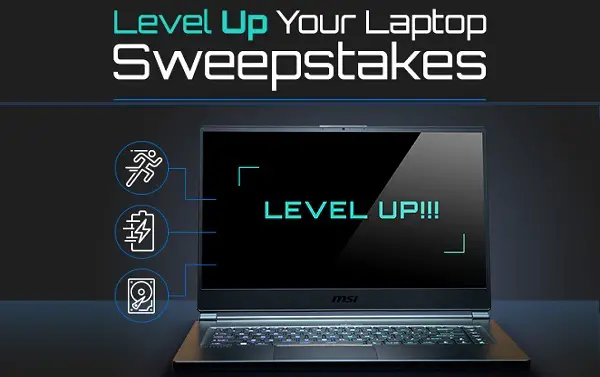Neweggbusiness.com Level Up Your Laptop Sweepstakes