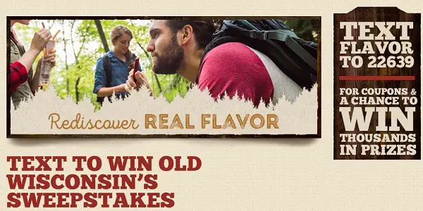 Oldwisconsin.com Real Flavor Sweepstakes