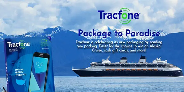 Tracfone Package to Paradise Sweepstakes: Win Cruise Vacation