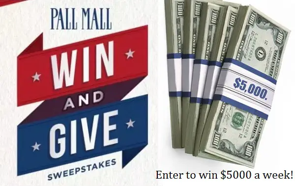 Pallmallusa.com Win and Give Sweepstakes