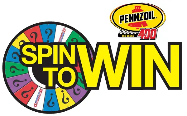 22 Days to the Pennzoil 400 Spin-To-Win Promotion