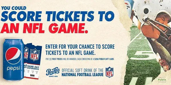 2018 Pepsi NFL Drive-Away Sweepstakes on PepsiTickets.com