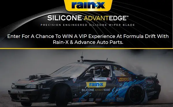 Rain-X Drift to the Edge Sweepstakes: Win Trip to Formula Drift Race