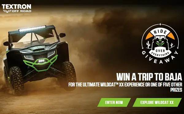Textron off Road Ride over Everything Giveaway
