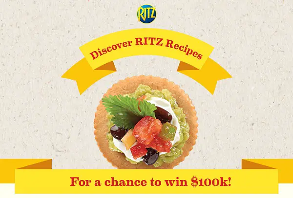 Top Your RITZ Scan Sweepstakes: Enter to Win $100K!