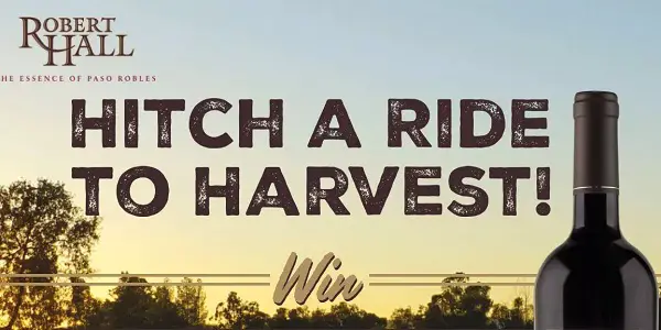 Robert Hall Harvest Sweepstakes: Win Robert Hall Winery Tour!