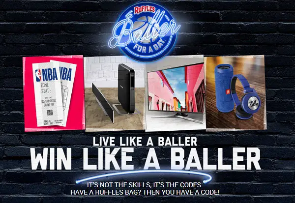 Ruffles Baller For A Day Instant Win Game: Win VIP Trip to LA