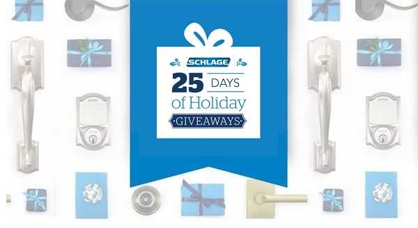 Schlage 25 Days of Holiday Giveaways