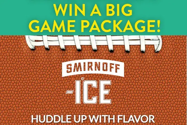 Smirnoff Ice Big Game Sweepstakes 2019