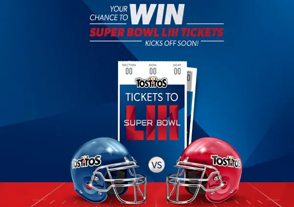 Tostitos Match Up Sweepstakes: Win Super Bowl LII tickets!