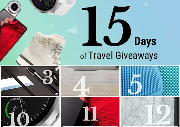 Travel + Leisure 15 Days of Travel Giveaways