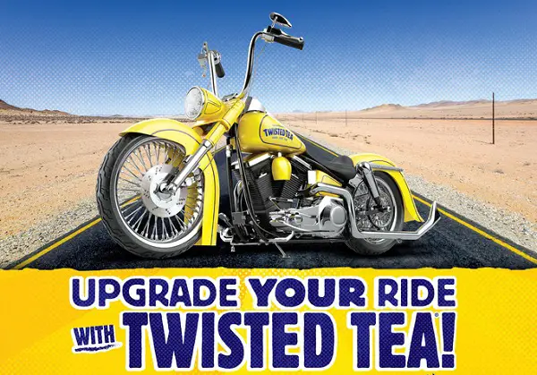 Twisted Tea Win Custom Bike Upgrade Sweepstakes