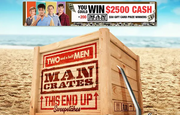 Two and A Half Men Win Charlie’s Sweepstakes 2024: Win $5000 American Express Gift Card