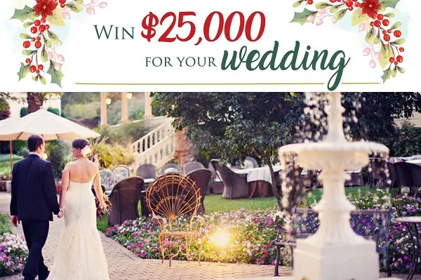 $25,000 Big Wedding Giveaway: Win Cash