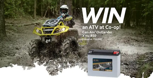 Win an ATV at Co-op Contest