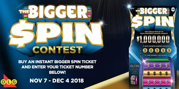 OLG The Bigger Spin Contest