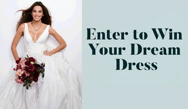 Win a Free Wedding Dress Giveaway 2020