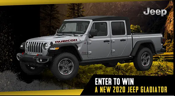 Davesmith.com Great Jeep Gladiator Giveaway