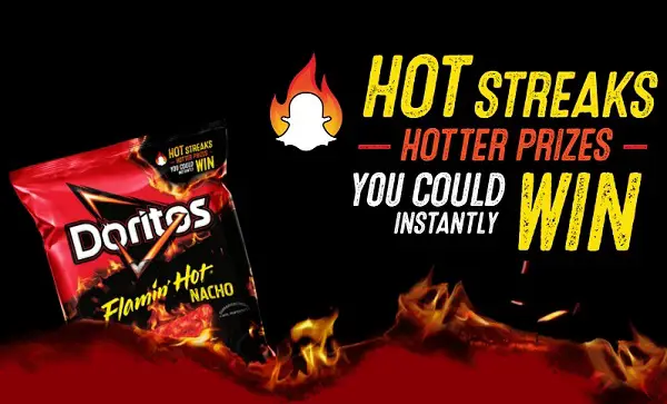 Doritos Flamin Hot Streak Sweepstakes and Instant Win Game