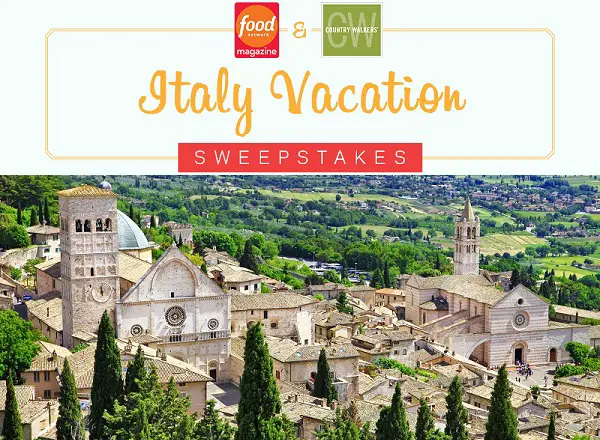 Foodnetwork.com Italy Getaway Sweepstakes