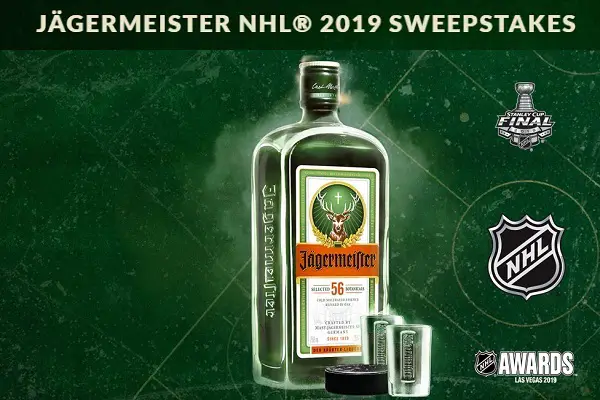 Jagermeister.com NHL Sweepstakes 2019