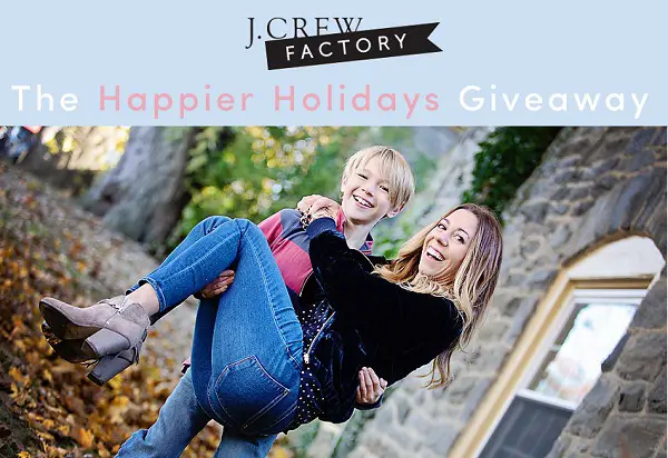 J.Crew Factory the Happier Holidays Giveaway