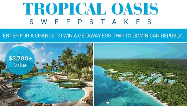 Woman’s Day La Romana Getaway Sweepstakes