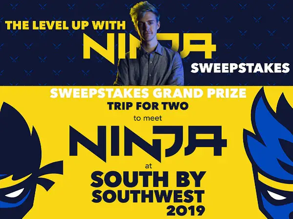 The Level Up With Ninja Sweepstakes: Win 300 Prizes!