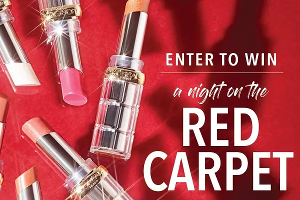 L’Oréal Paris A Night on the Red Carpet Sweepstakes: Win Trip