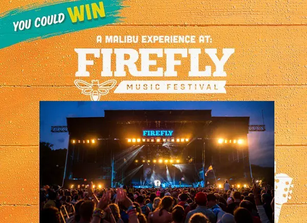 The Malibu Summer Experience at Firefly Music Festival Sweepstakes