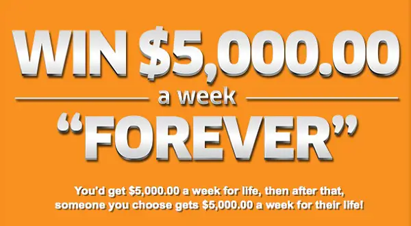 Pch.com Win $5000 A Week Forever Giveaway 2020