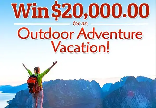 PCH.com Outdoor Adventure Vacation Sweepstakes: Win $20000 Cash