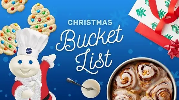 Pillsbury.com Christmas Bucket List Sweepstakes