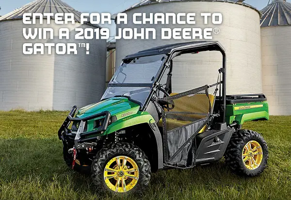 Valent Fully Loaded Sweepstakes: Win 2019 John Deere Gator