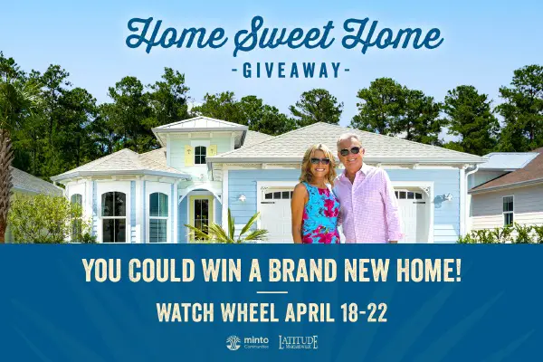 Wheeloffortune.com Home Sweet Home Giveaway