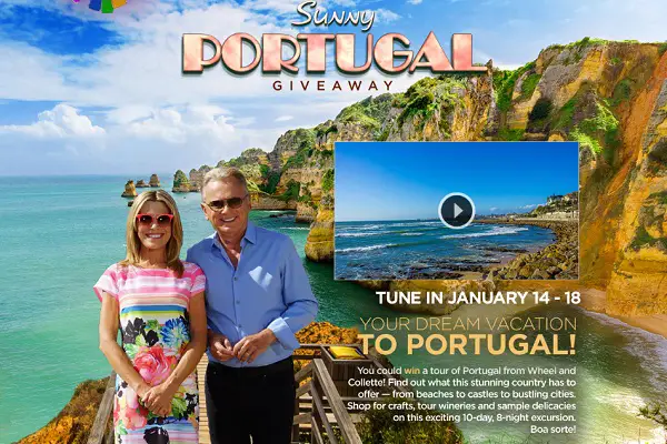 Wheeloffortune.com Sunny Portugal Giveaway