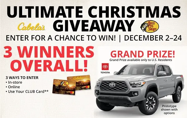 Basspro.com Ultimate Christmas Giveaway