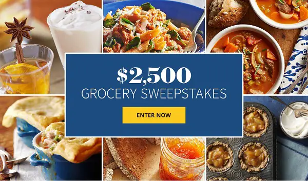 BHG.com $2500 Grocery Sweepstakes 2019