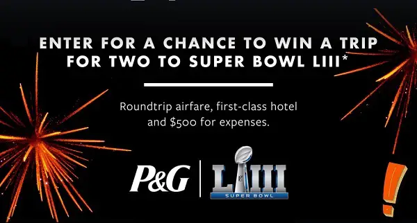 Biglots.com P&G Super Bowl LIII Sweepstakes