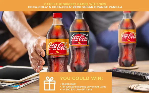 Coca Cola and Compass 2019 Instant Win Giveaway