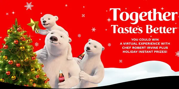 Coke.com Holiday Instant Win Game 2020
