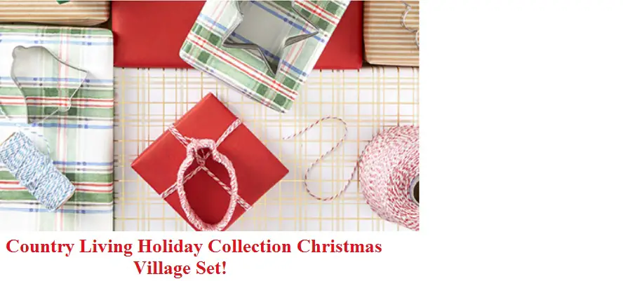 Country Living Holiday Collection Giveaway 2022