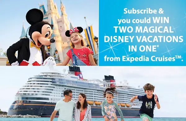Expedia Cruises Disney Cruise Vacation Giveaway